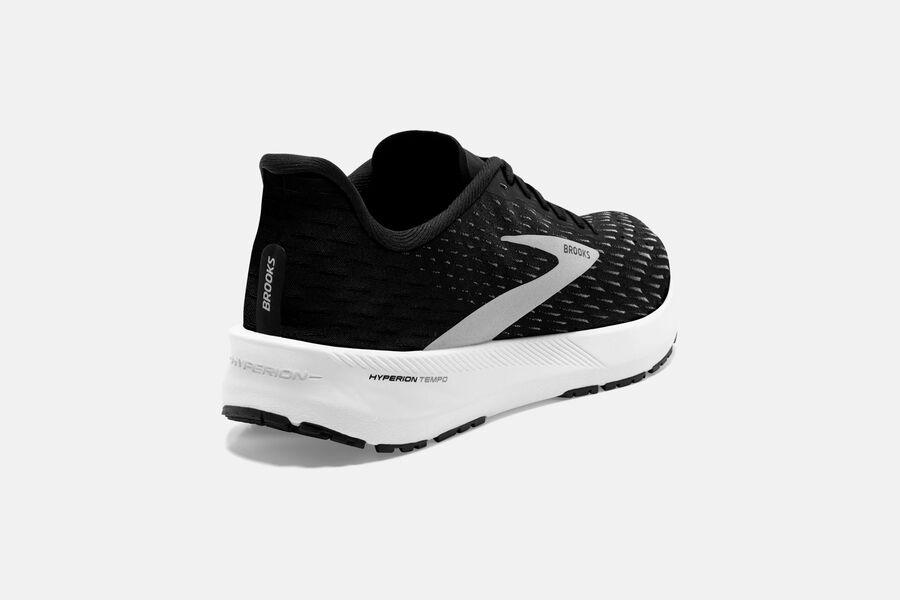 Brooks Hyperion Tempo Road Running Shoes Womens - Black/Silver - PVBJW-1794